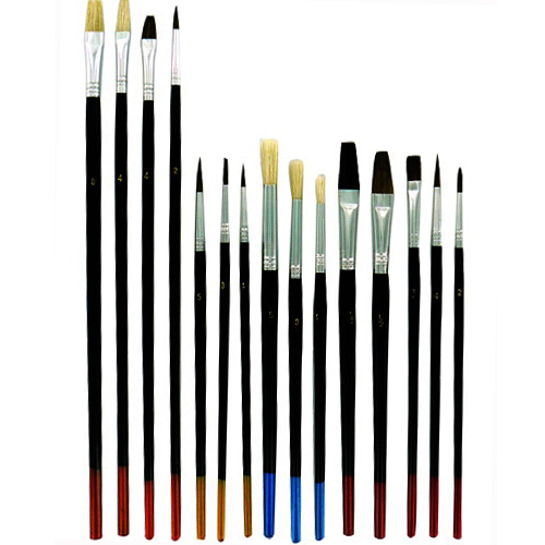 Set de 15 pinceaux 