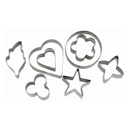 Set de 8 emporte-pi�ces m�talliques