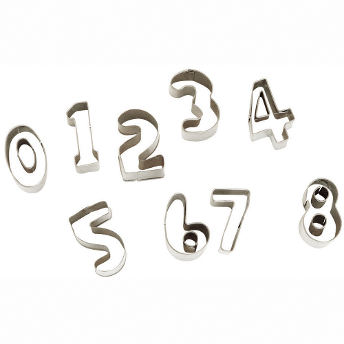 Emporte-pi�ces m�talliques - Chiffres