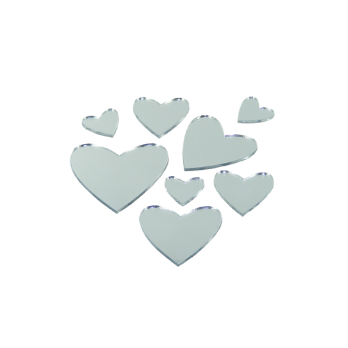 Miroirs acryliques - C�urs