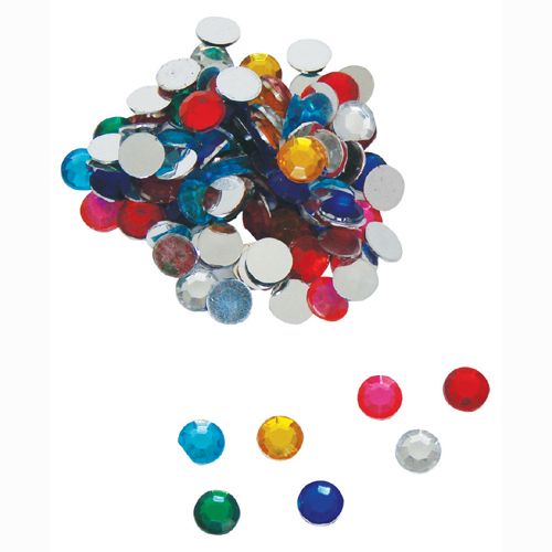 Strass ronds � facettes