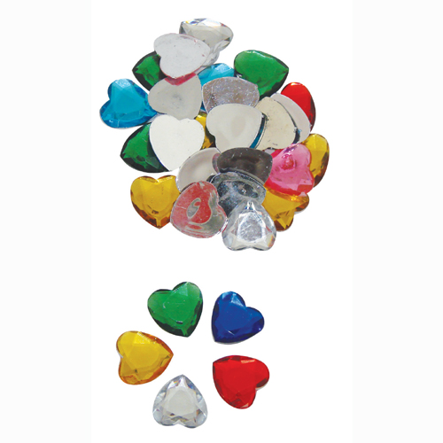 Strass Coeurs � facettes