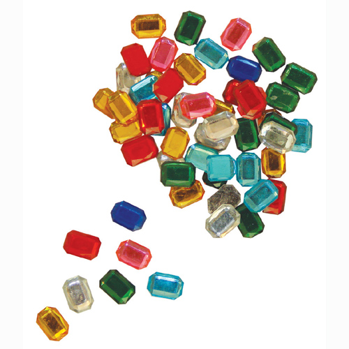 Strass octogonaux � facettes