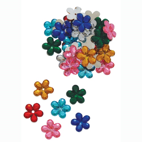 Strass Fleurs � facettes
