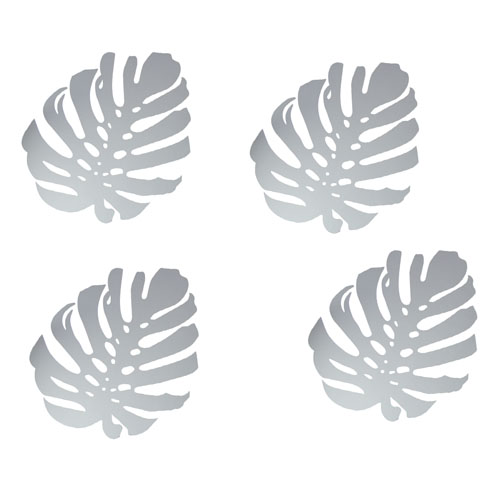 Miroirs acryliques - Feuille exotique
