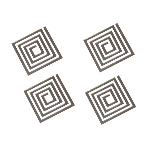Miroirs acryliques - Spirale carr�e