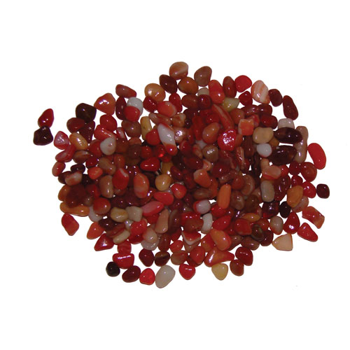 Mini galets d�coratifs - Assortiment Rouge