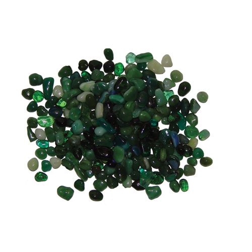 Mini galets d�coratifs - Assortiment Vert