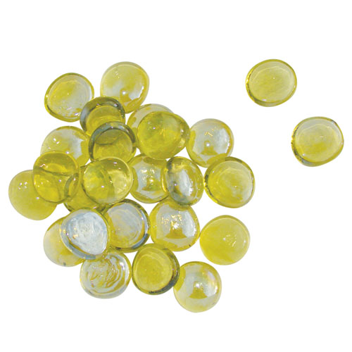 Galets d�coratifs - Jaune