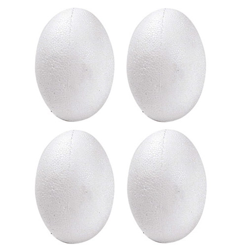 Set de 4 oeufs en polystyr�ne
