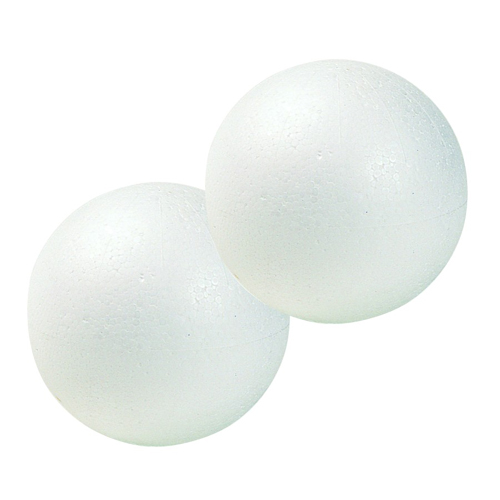 Set de 2 boules en polystyr�ne