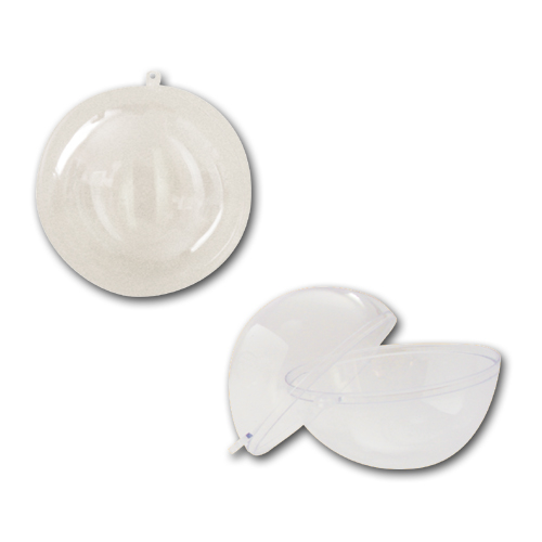 Boule en plastique - 10 cm