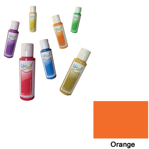Peinture acrylique - Orange