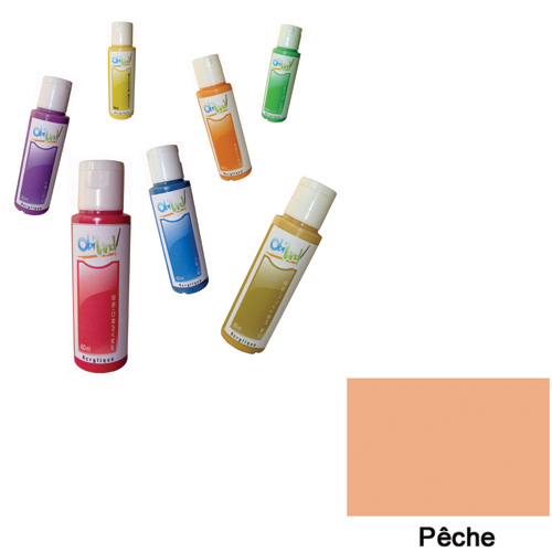 Peinture acrylique - P�che