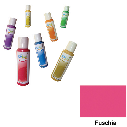 Peinture acrylique - Fuchsia