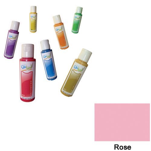Peinture acrylique - Rose