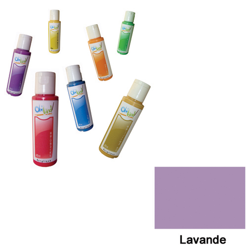 Peinture acrylique - Lavande