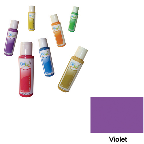 Peinture acrylique - Violet