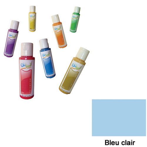Peinture acrylique - Bleu clair