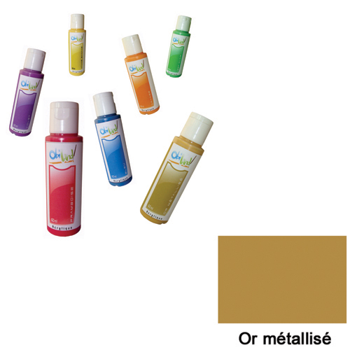 Peinture acrylique - Or m�tallis�