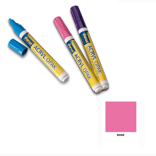 Marqueur Acryl�Opak - Rose