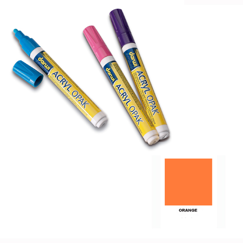 Marqueur Acryl�Opak - Orange