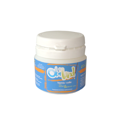 Vernis-colle transparent 40 ml