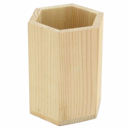 Pot � crayons hexagonal