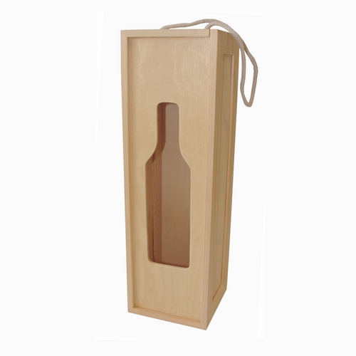 Bo�te � vin rectangulaire 